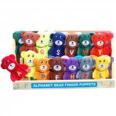 Alphabet Bear Finger Puppets